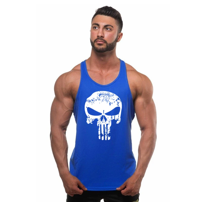 Gym Deltoid New Fashion Cotton Sleeveless Shirts Tank Top Men Fitness Shirt Singlet Bodybuilding Workout Gym Vest Fitness Men