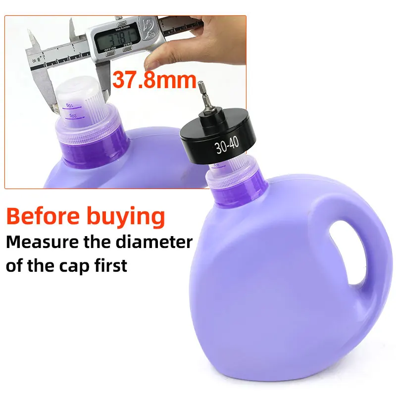 HIFESON 10-80mm Bottle Cap Press Opener Adjustable Screw Capping Easy Open Gadget Useful Bottle Openers Tool Accessories