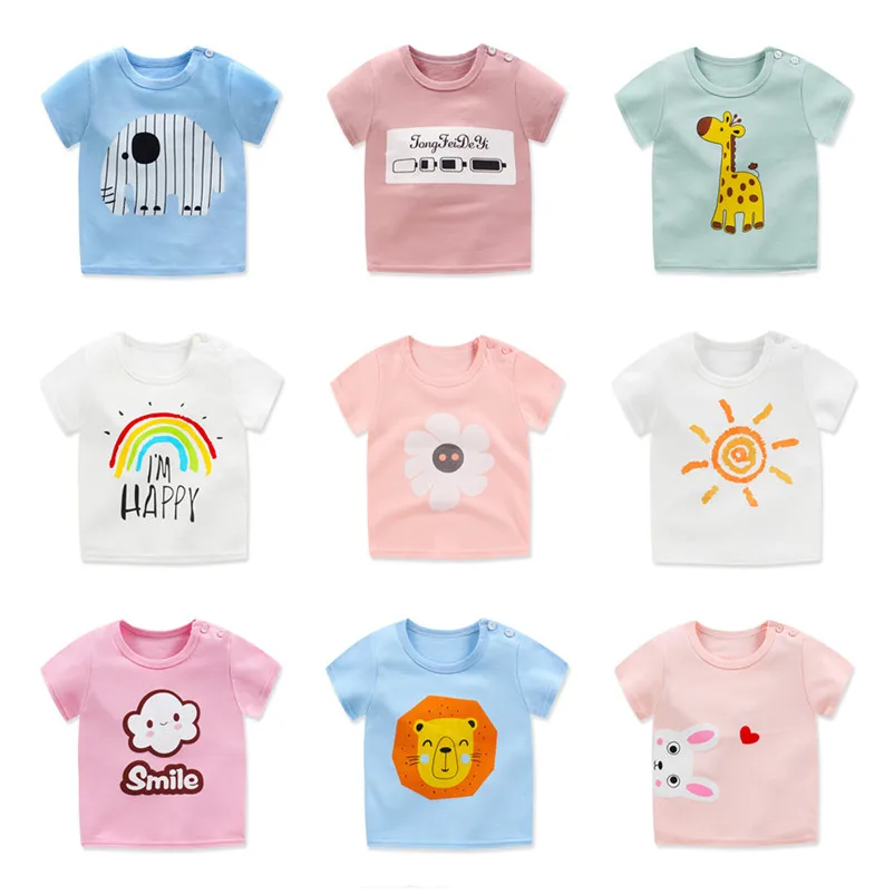 

Spring Kids Shirts Long Sleeve Tops for Boys Cartoon Girls T-shirts Summer Children Outfits Baby Tees Toddler Outerwear