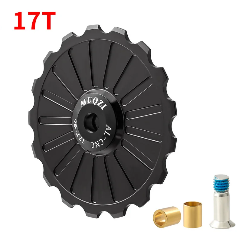 MUQZI Keramiklager Stützrad 11T 12T 13T 14T 15T 16T 17T MTB Rennrad Schaltwerk Ultraleichte Riemenscheiben