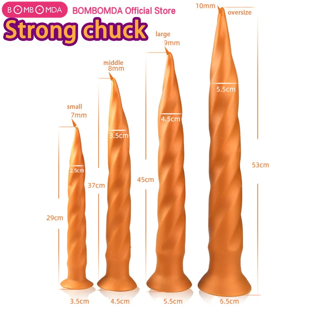 XXL Super Long Dildo Huge Silicone Long Anal Dildo Butt Plug Erotic Adult Sex Toys For Women Men Anus Dilator Anal Plug Expander