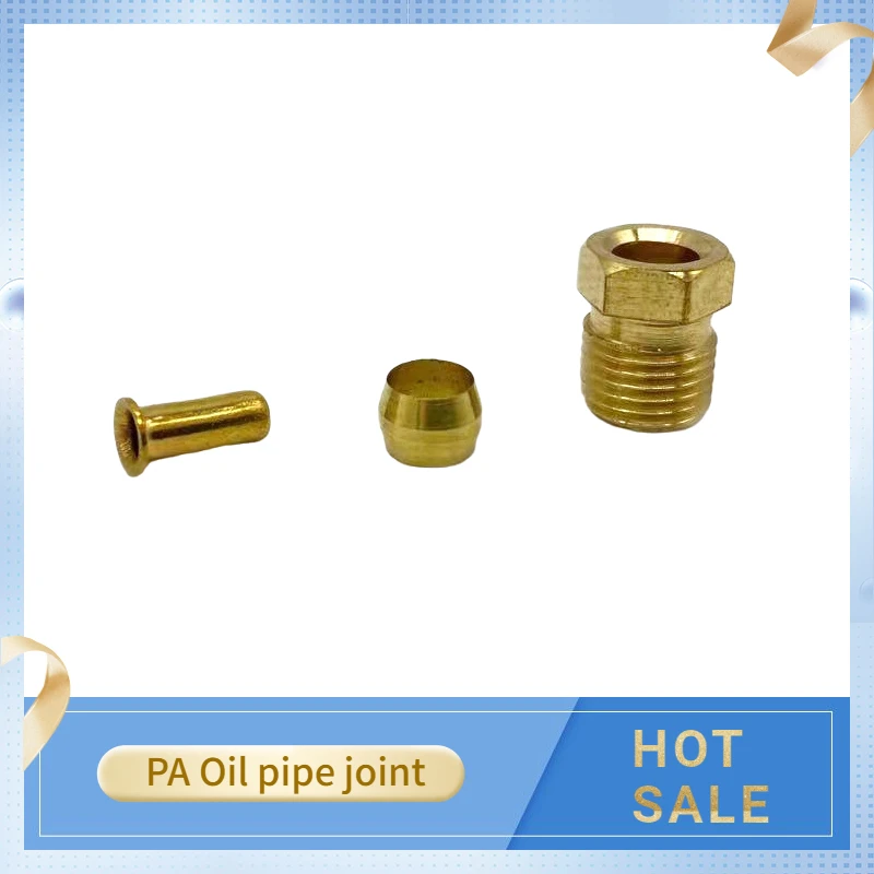 oil pipe PA  compression Sleeve PT /o-ring PB/thread Straight PA/ for centralized lubrication system/CNC machine centre