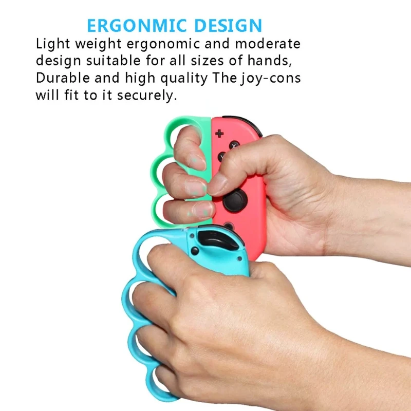 1 Pair Fitness Boxing Fit For Switch Controller Hand With Wrist For Fitness Boxing Game Accessories