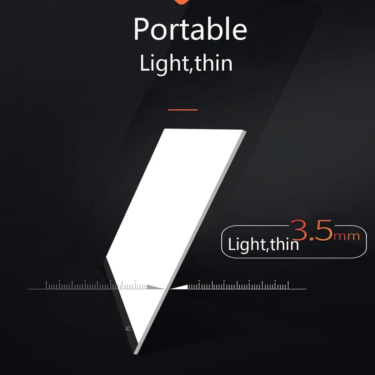 A4 LED Tablet Gambar Digital Grafis Pad USB LED Kotak Lampu Salin Papan Elektronik Seni Grafis Lukisan Meja Tulis