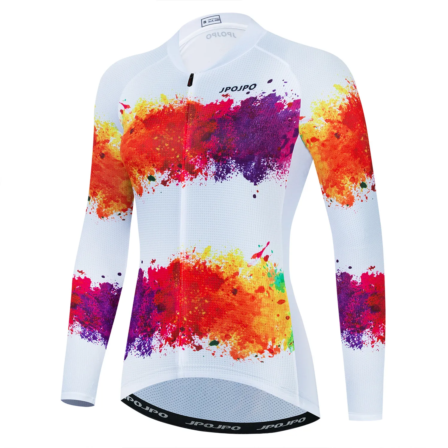 

2022 Cycling Jersey Long Sleeve Women Bike Mountain Road MTB Top Bicycle Shirt Female Clothing Spring Autumn Blouse Orange White