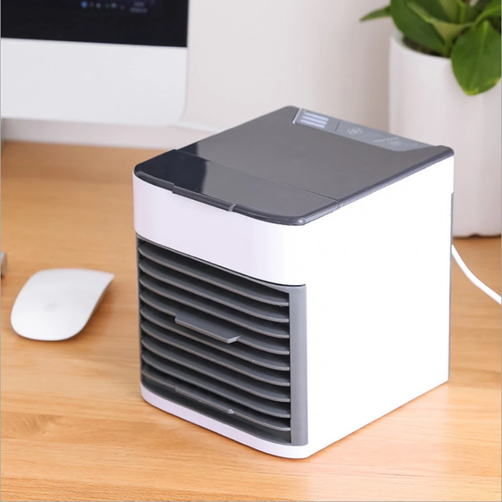 

Desktop Fan Mini Portable Air Conditioner Fan Personal Air Cooler Air Conditioning Purifier Humidifier MultifunctionAir Home Fan