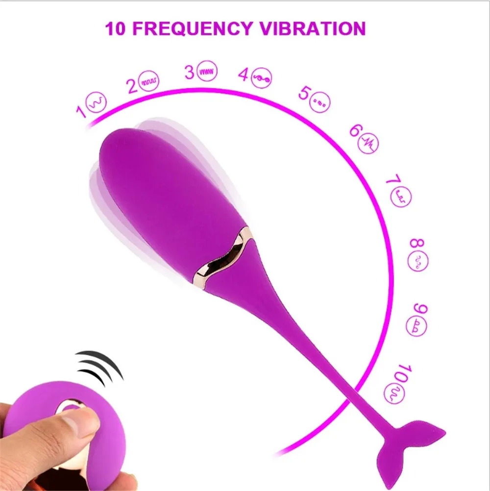 Vibrating Love Egg Vaginal Kegel Ball Exercise Remote Control Vibrators G Spot Massager Sex Toys for Women Female Masturbation