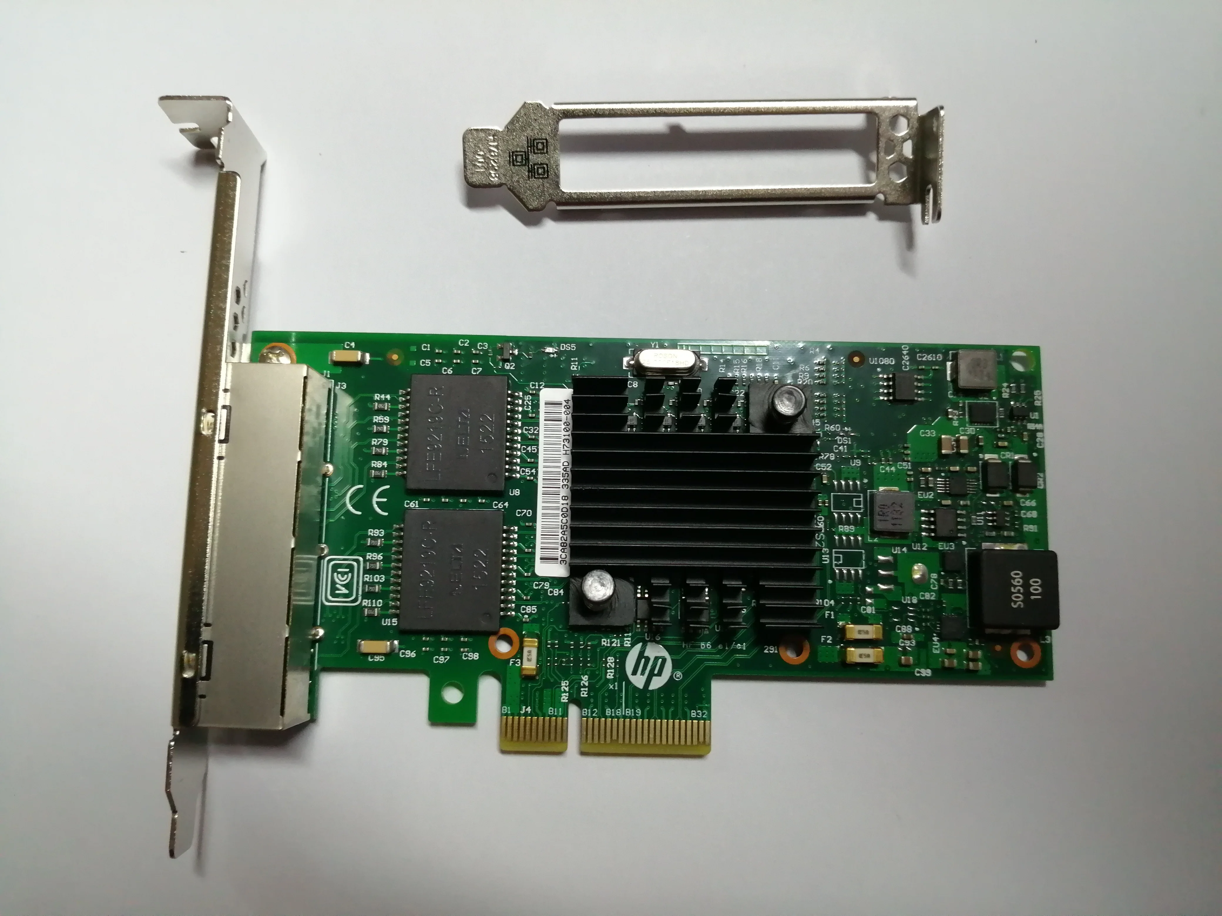 For 366T 1Gb 811546-B21 816551-001 811544-001 4-port Gigabit network card with long and short baffle