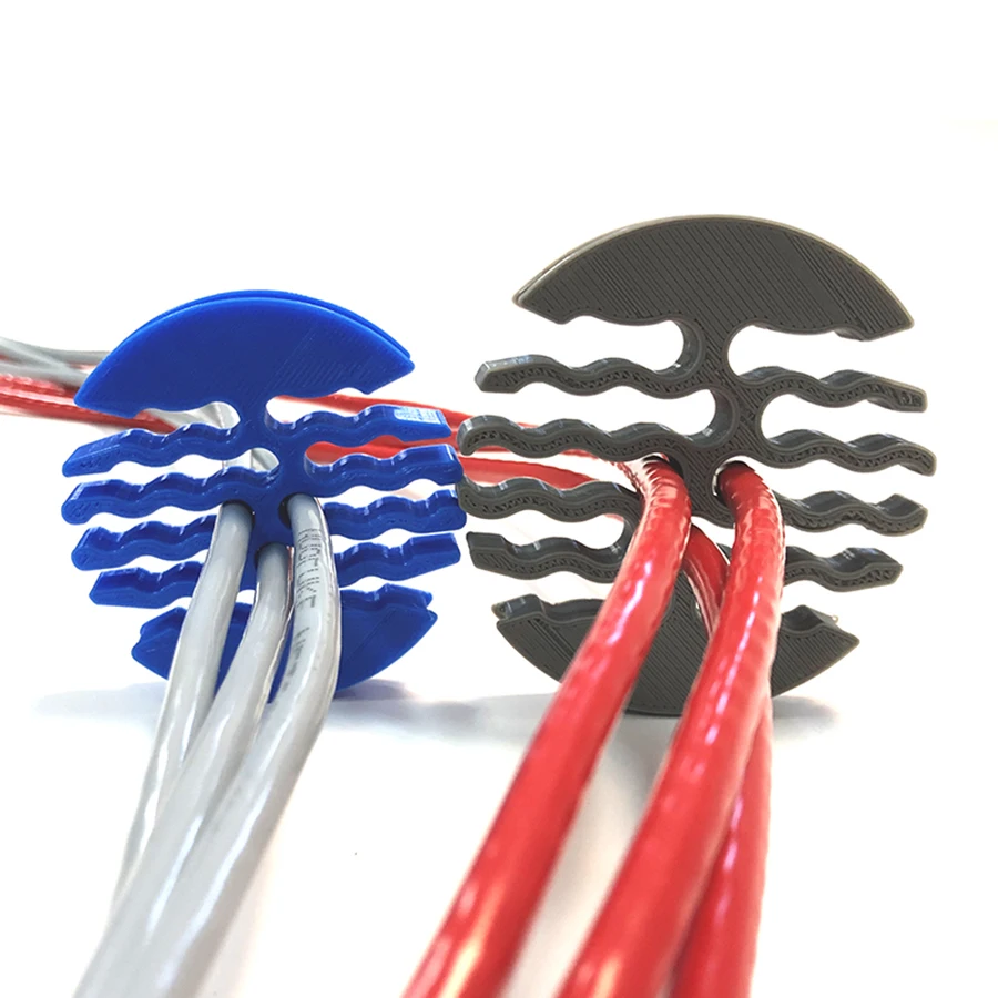 컴퓨터 룸용 깔끔한 도구, 와이어 하네스 배열, 4, 12, 24/30 와이어, 16mm, category 5, category 6 네트워크 케이블 빗