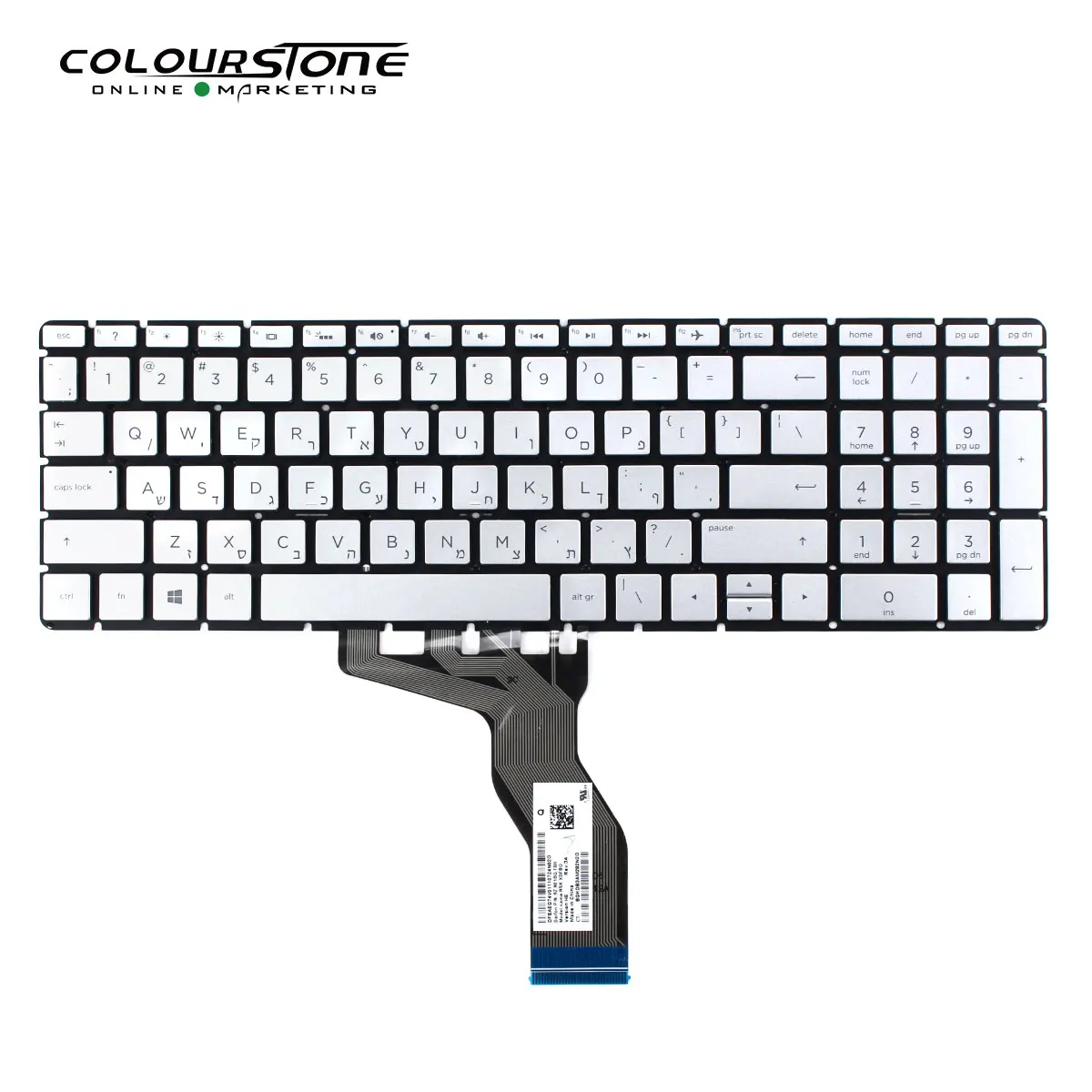 HB Keyboard untuk Laptop HP 15-CC 15-CK TPN-Q20115-CD 15T-DY 15-EF 15S-EQ 15-BP 15M-BP TPN-Q222 TPN-W127