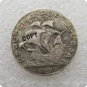 Portugal 5 $ 00 Schild 1932.1937 Währungskopie Münzen Gedenkliche Begrüßungsmünzen Münzen 10 Hauptverkaufsmünzen Portugal - №9