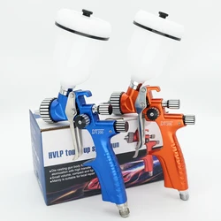 Mini pistola de pulverización de pintura HVLP profesional, aerógrafo para pintar coches, herramienta neumática, pulverizador, boquilla de 0,5mm/0,8mm/1,0mm/1,2mm, nuevo