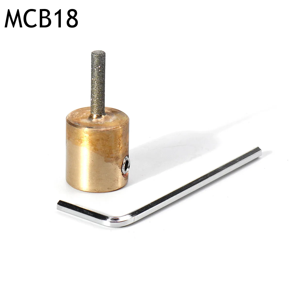1" 1/4" 3/4" 1/8"" MCB01 MGB34 MCB18 MGB14 Brass core standard grit colored glass grinding machine
