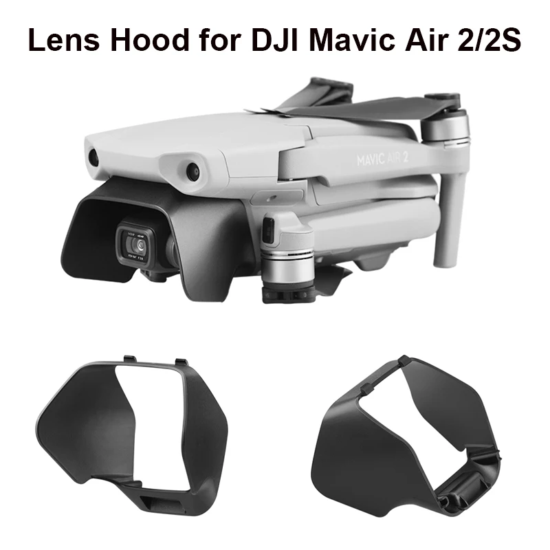 Lens Hood Sunshade Protective Cover for DJI Mavic AIR 2/2S Lens Cover Anti-glare Gimbal Camera Guard for Mavic air 2 Accessories