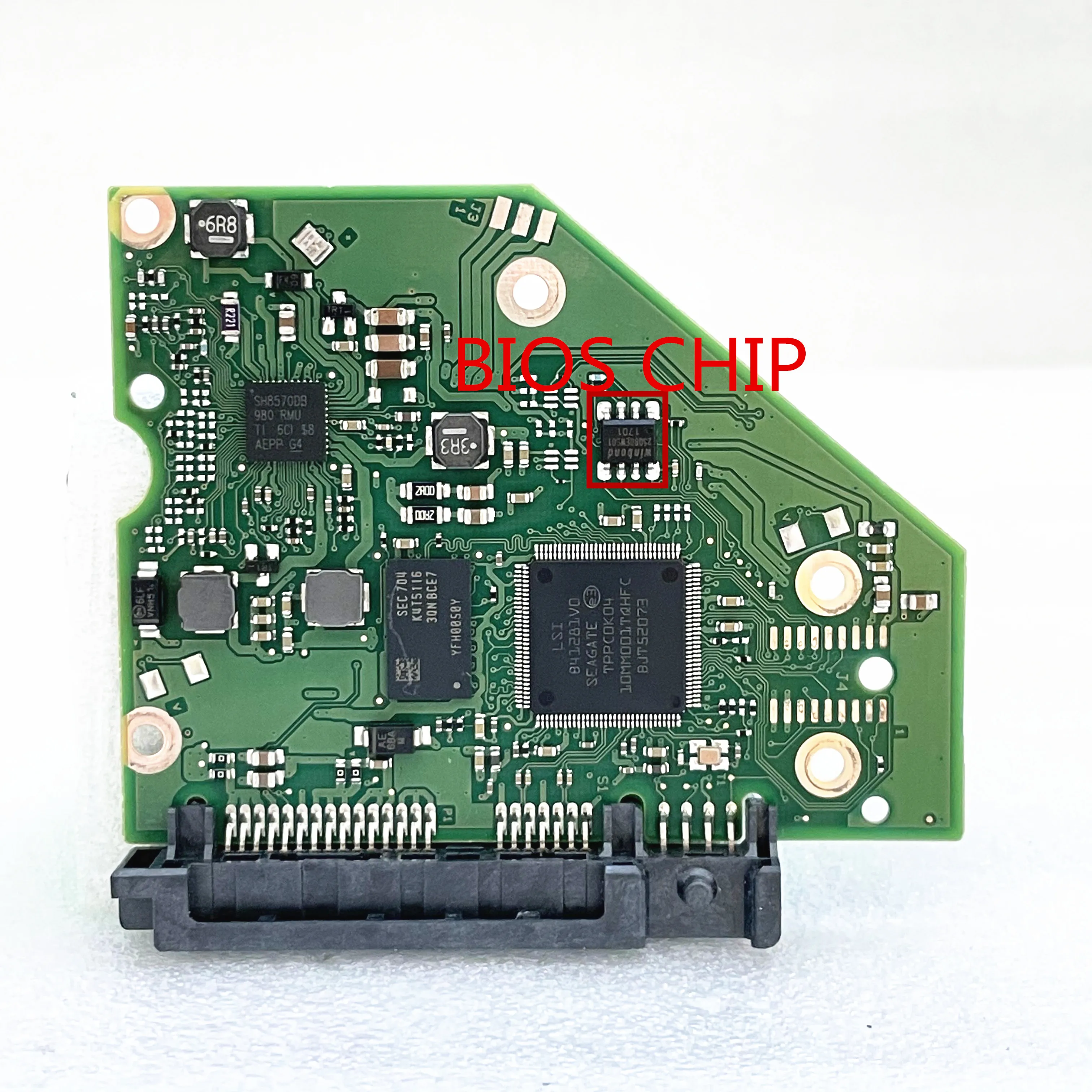 100762568 REV A / Seagate desktop hard disk board / 2566 E , ST2000DX001  ST3000DM001