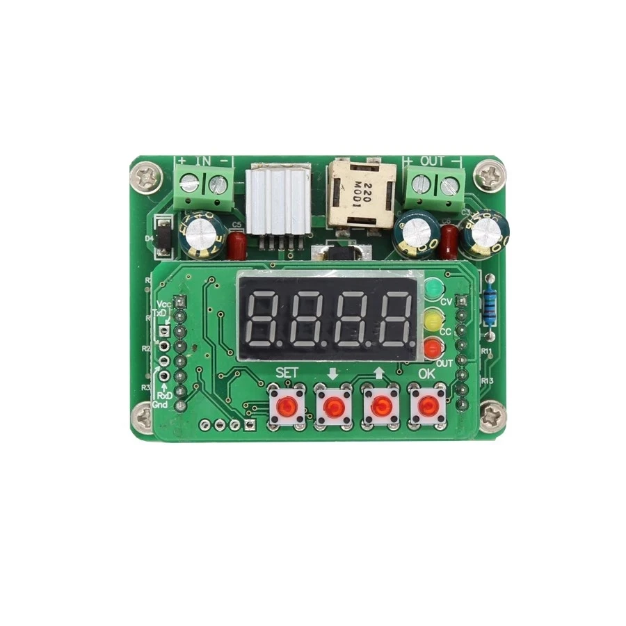 JUNTEK BUCK3603 digital control dc-dc power supply buck voltage module step down voltmeter converter 36V 3A 108W charger