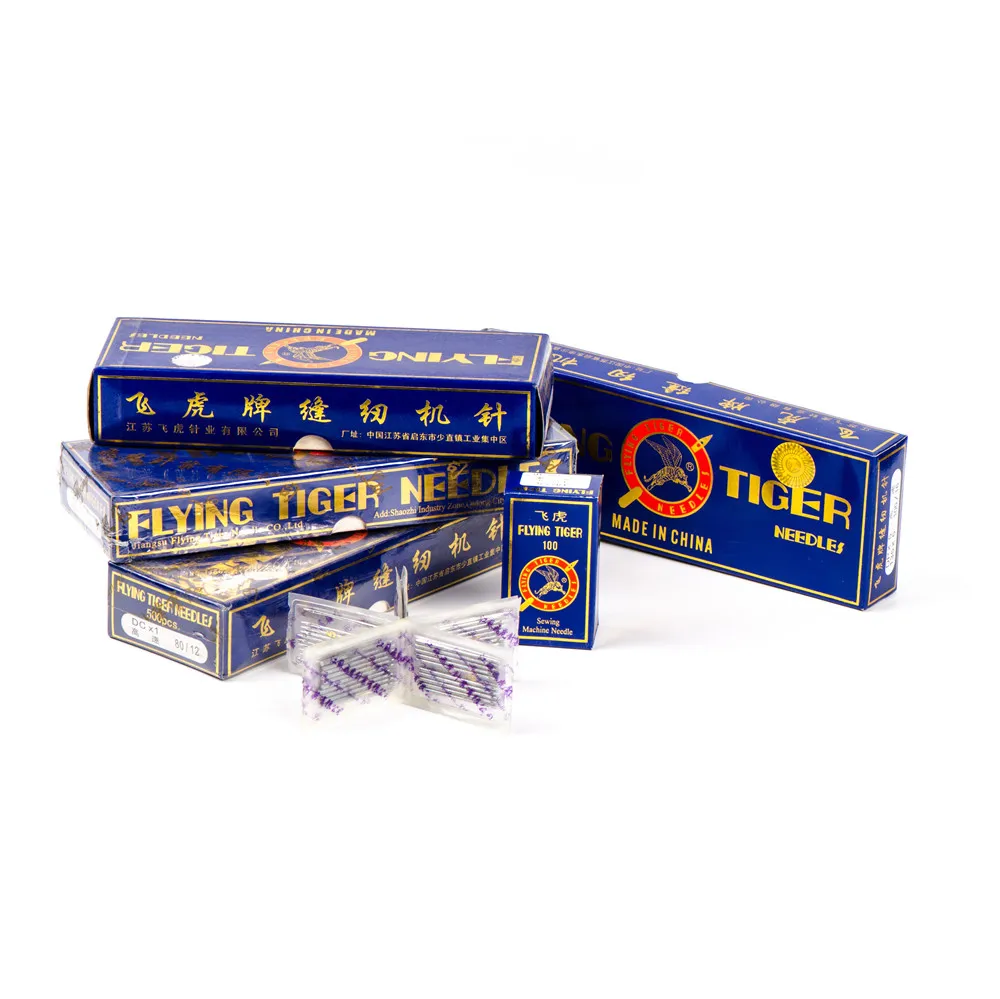 DPX17 FLYING TIGER 100pcs/lot JOJOSEW Brand Needles 135x17 NM140/22 For Industrial Bartack Buttonhole Sewing Machin