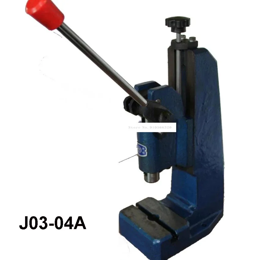 J03-04A precision manual press / hand pull punch,Maximum clamping height 175mm,Nominal pressure 4KN Manual Punching Machine