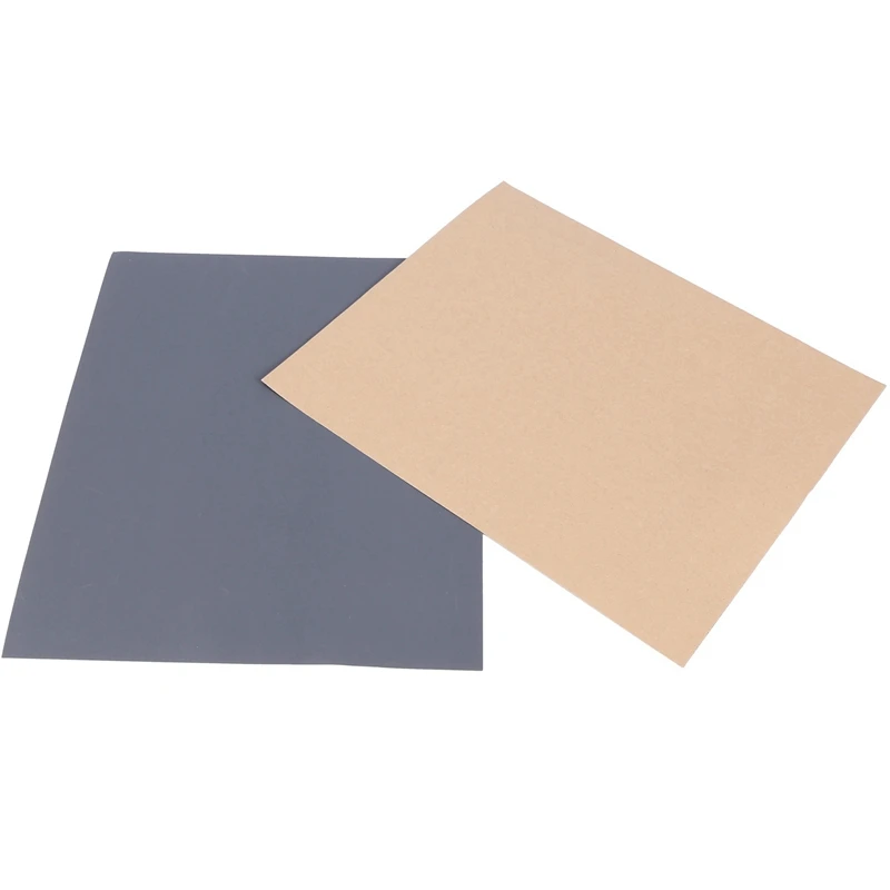 Grit 1500 2000 2500 3000 5000 7000 High Precision Polishing Sanding Wet/dry Abrasive Sandpaper Sheets - Germany, Pack of 12