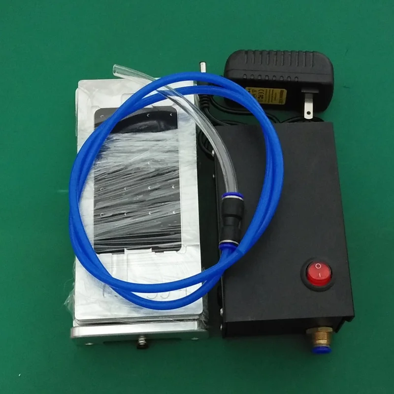 For 6/6 plus/6S/6S plus/7/7plus LCD heating polarizer film removing mold with mini vacuum pump/1pcs mold free