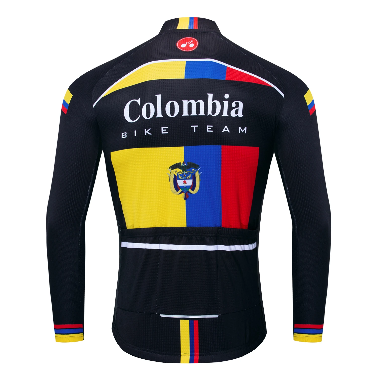 Columbia Cycling Jerseys Long Sleeve Bike Bicycle Wear Tops Ropa Ciclismo Jacket Men's Sportwear Green Cycle Jerseys