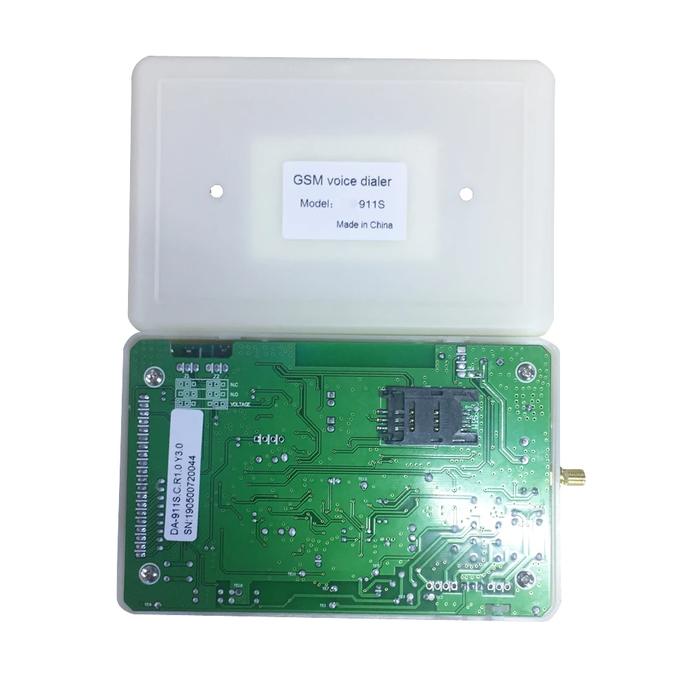 Imagem -05 - Gsm Discador de Voz Sim Cartão 850 900 1800 1900mhz Uso Terminal de Chamada de Emergência Sistema de Alarme Chamando Dispositivo Inteligente 911s 4g