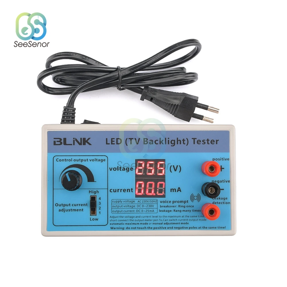 Multi-function LED Lamp Bead Maintenance Tester Led Backlighting LED Tester LCD TV LED Backlight Tester AC 220V EU Plug