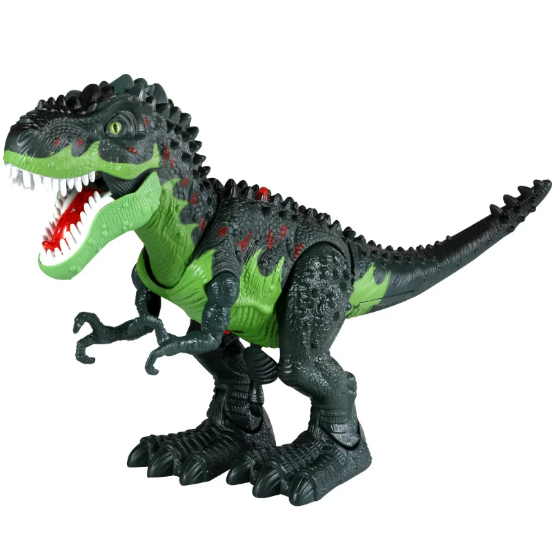 46CM Simulation Light Sound Spray RC Dinosaur Lay Eggs Bionic Walking Shake Head Tail Swing Electric Remote Control Dinosaur Toy