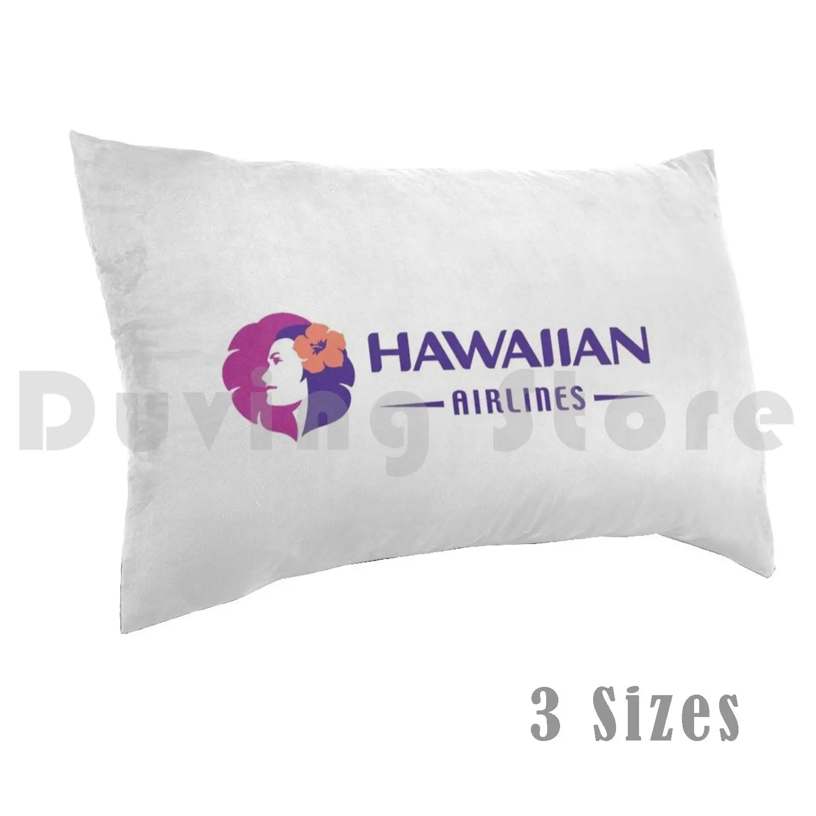 Funda de almohada DIY 50*70 cola de aviación hawaiana Boeing 767 767 200 estabilizador Vertical avión histórico