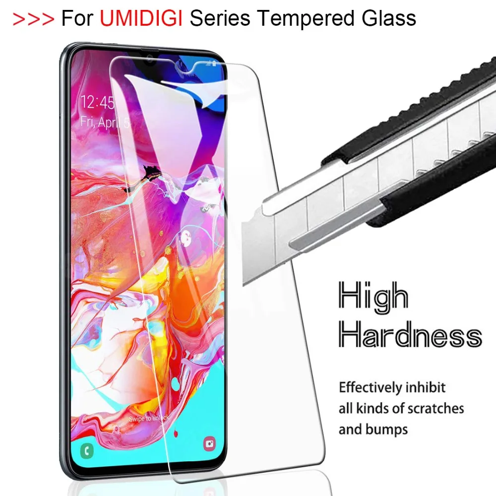 Tempered Glass For UMIDIGI Power F1 PLAY One Max Z2 A5 Pro Screen Protector For UMIDIGI F1 S3 Pro Z2 SE ONE PRO Protective Film