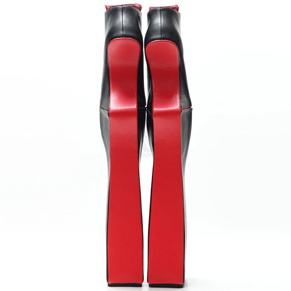 Jialuowei-靴ひもなしのプラットフォーム付きバレリーナ,新しいアンクルヒールブーツ,カスタム,高品質,Size36-46