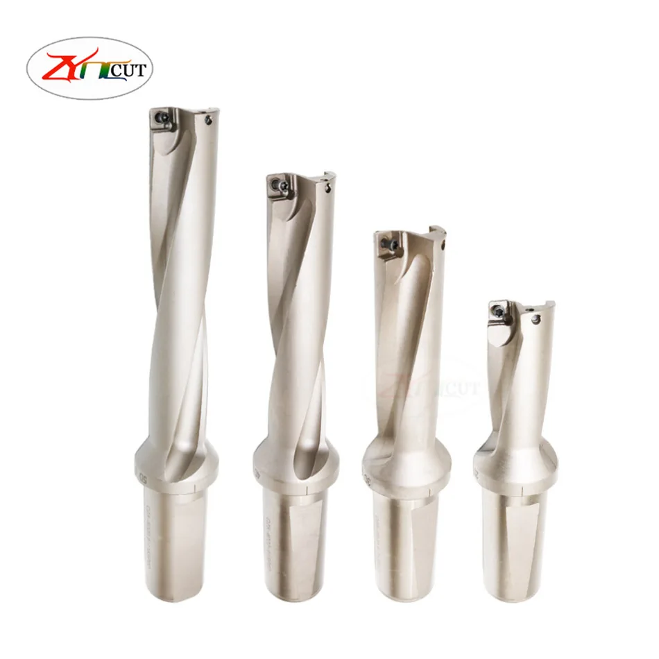 Broca Spray de Água Rápida Sp15 20 25 30 40 50 mm Vezes de Diâmetro Inserções de Alto Eficaz tipo u Brocas Violentes