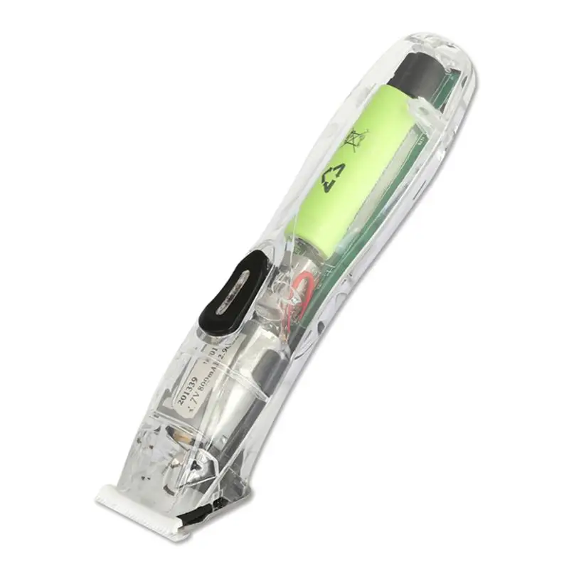 1Set Tagliatore di Capelli Alloggiamento Della Copertura Posteriore Trasparente Anteriore Coperchio per Andis SlimlineD8 Kit