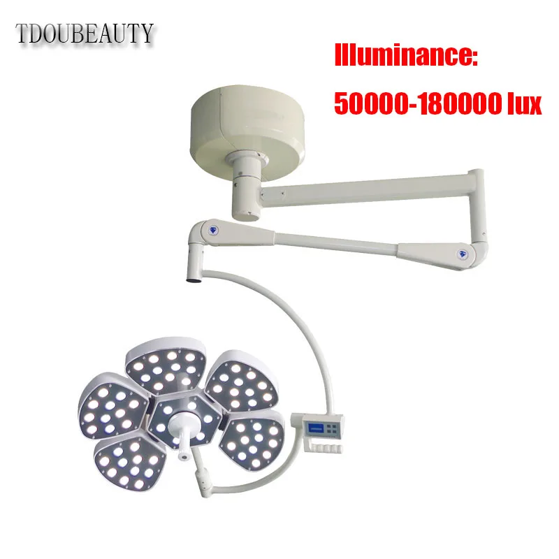 Surgical Shadowless Lamp Microcosmetic Dentistry Pet Medical Ceiling Wall-Mounted Surgical Lamp （AC/90V-230V）Free Shipping