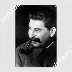 Stalin Photo Portrait Metal Signs Wall Cave Club Bar create Plaques Tin sign Posters