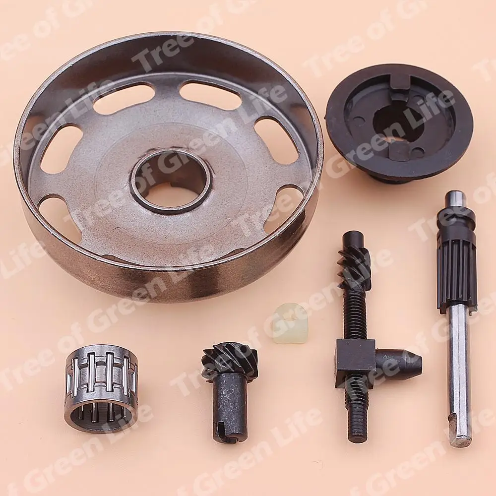.325 "7T مخلب طبل ل Husqvarna 435 435E 440 440E مضخة زيت دودة والعتاد سلسلة الضابط التوتر تحمل بالمنشار