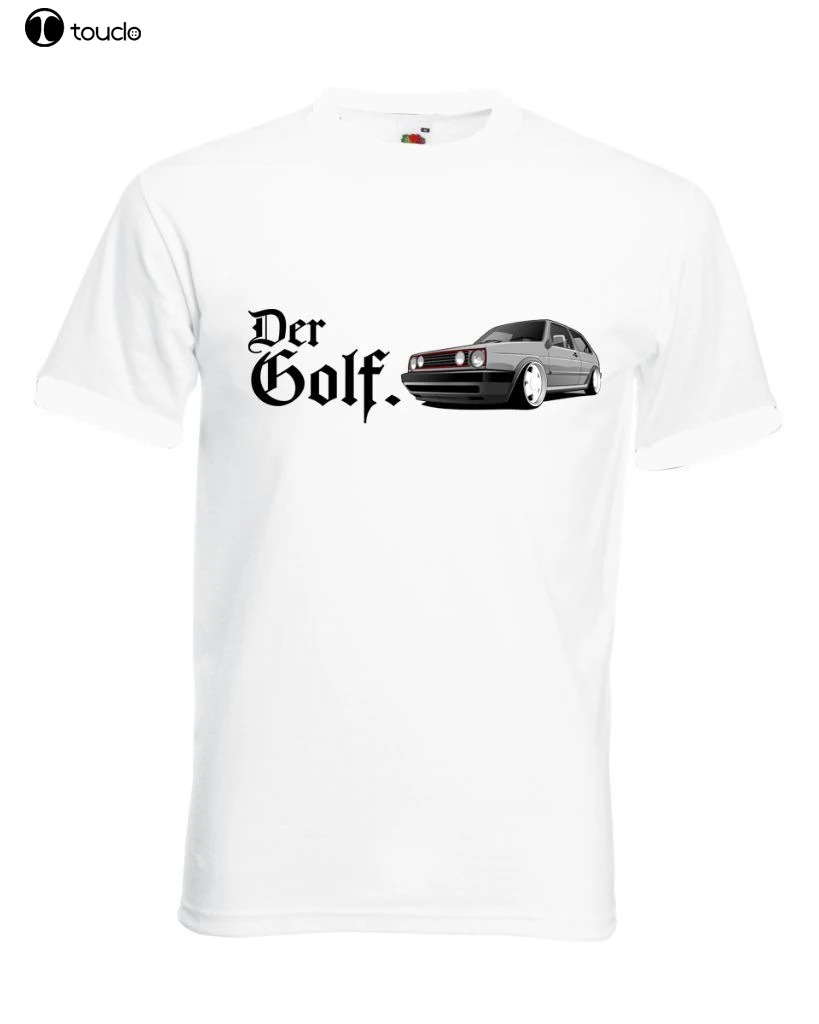 Немецкий классический автомобиль Golfer Mk2 Vr6 Syncro Td Gti Gtd футболка Der Golfer летняя 2019 100% хлопок нормальный пользовательский дизайн