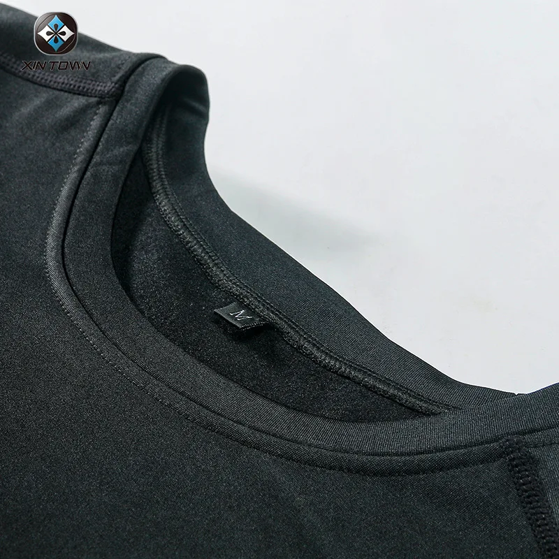 Sports Thermal Underwear Sets Men's Autumn and Winter Fleece Thermo Underwear Ski Running Fitness Riding Quick Dry Long Johns