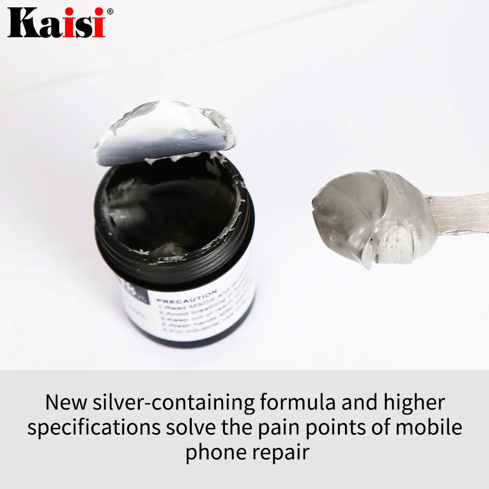 Kaisi High Quality Lead-free solder paste SMT maintenance soldering tin for iPhone BGA 138 183 220 degrees environmental CPU tin