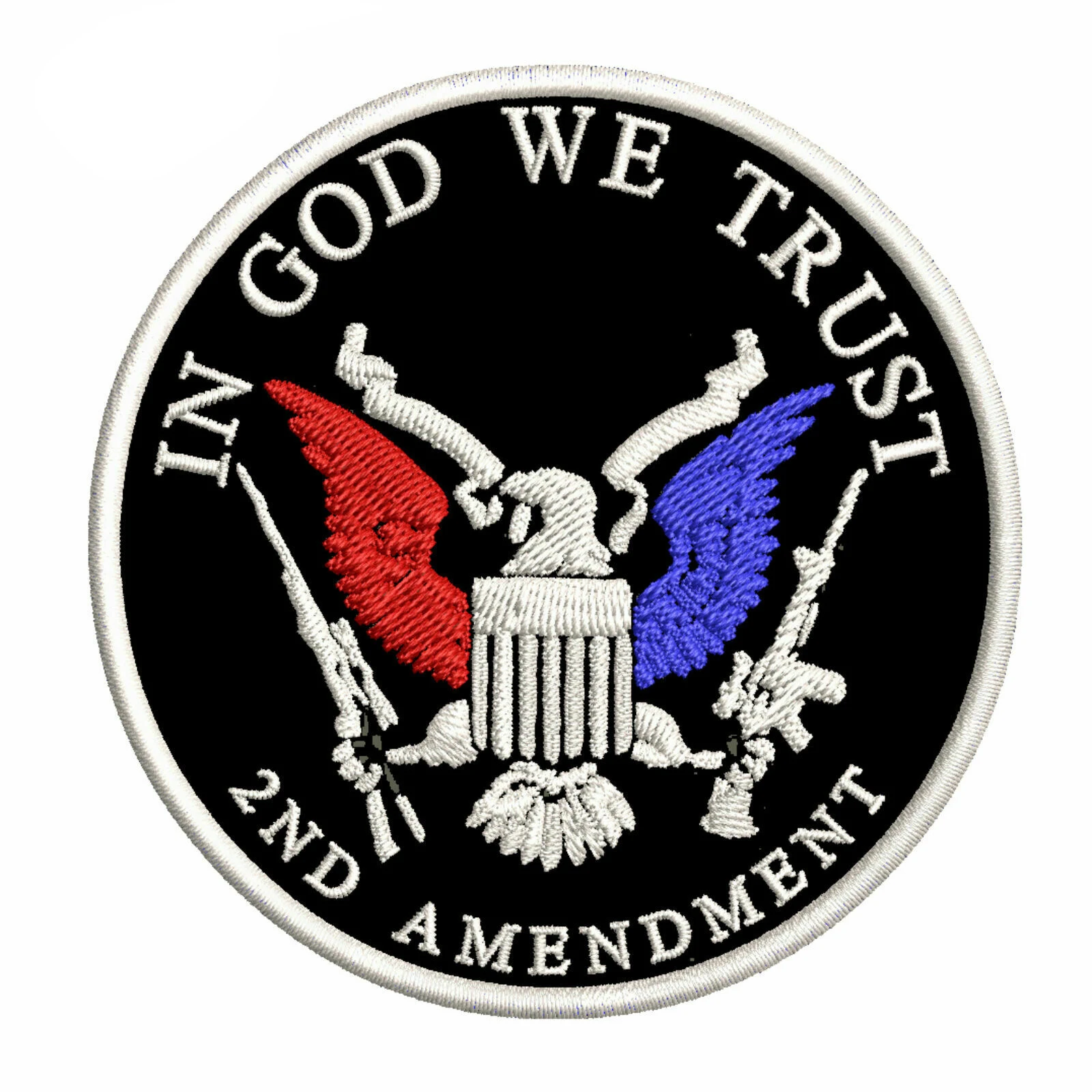 2nd Amendment - In GOD We Trust - Car Truck Window Bumper Graphic Sticker Decal Windshield Bumper Tuning Laptop Trunk KK Vinyl