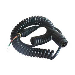 Cavo per microfono a 10pin con cavo di ricambio GCIA RMN5052A per Motorola Radio M8268 M8220 M8668i XPR4300 XPR4550 DM3601
