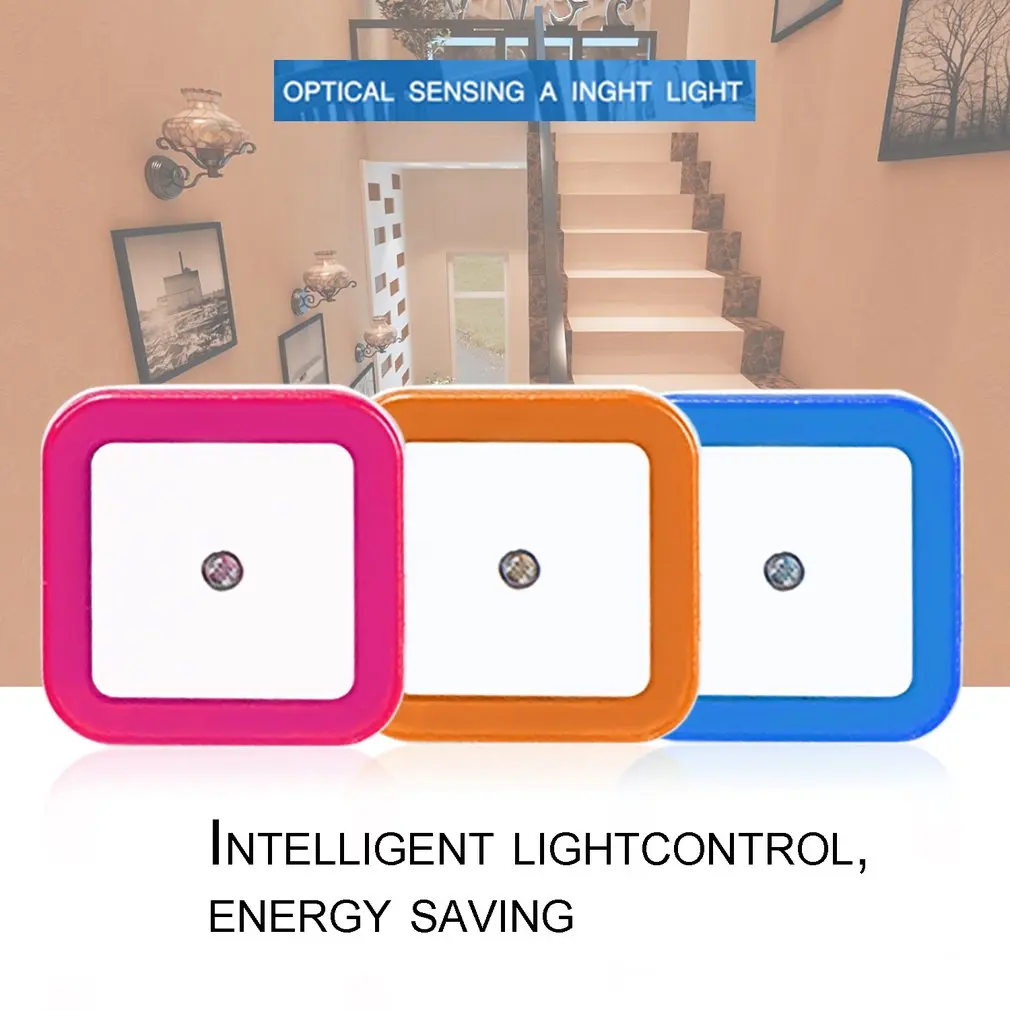 US Plug LED Night Light Induction Sensor Control LED Night Light Smart Home Night Light for Baby Bedroom Night Lamp