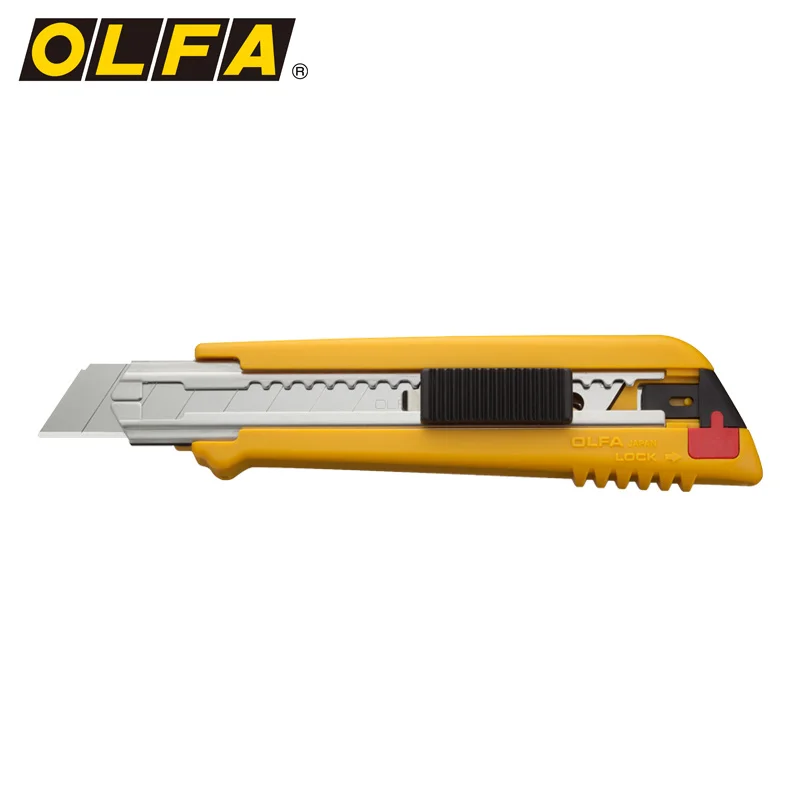 OLFA Japan PL-1 utility knife 18mm self-locking knife can store 6 blades 168B