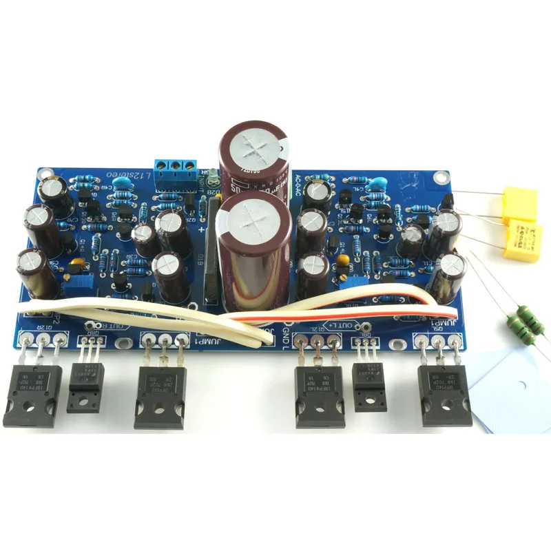 L12 Power Amplifier Board Finished Board Dual Channel Field EFfect tube Output With Rectifier Filter VER2