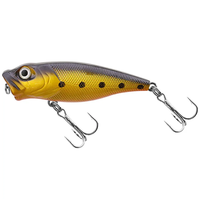 Angelköder Boom Popper Laut Stahlkugeln Bauen Sie harten Köder 7 cm/8,5 g Poper Kunstköder Top Water 1 Stück Verkauf – Detail 3