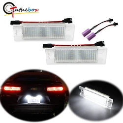 2Pcs LED License Plate Light Number Plate Lamp Canbus For Chevrolet Camaro 2014-2021 Chevrolet Malibu 2013-2015 Limited 2016