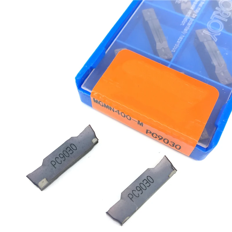 10pcs 4mm MGMN400 M NC3030 NC3020 PC9030 คาร์ไบด์ร่องแทรก MGMN 400 เครื่องมือ parting