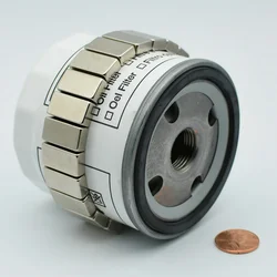 Automotive Magnet Oil Filter NdFeB Neodymium Magnets 150 degree C Filters Can Protect Ur Engine 20x10x5 +/-0.1mm 10pcs