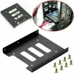 Hard  Drive Tray Metal 2.5-inch To 3.5-inch SSD Hard Drive Metal Mounting Adapter Bracket