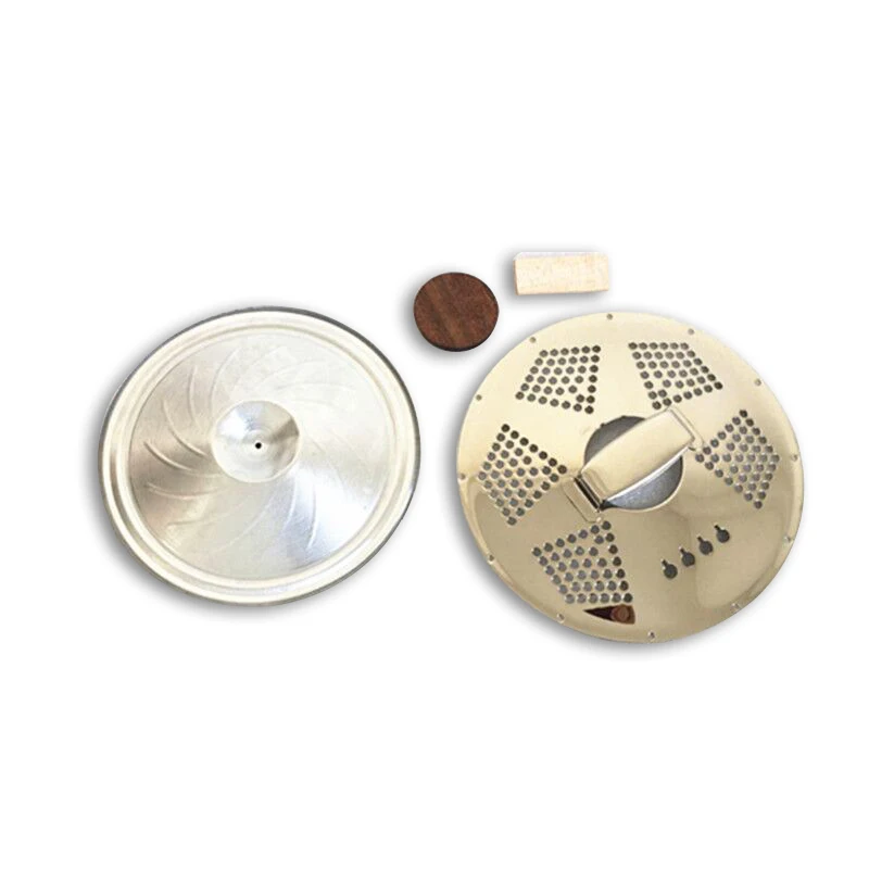 Aiersi-single cone resonator ukulele cover plate, cone,bridge and biscute